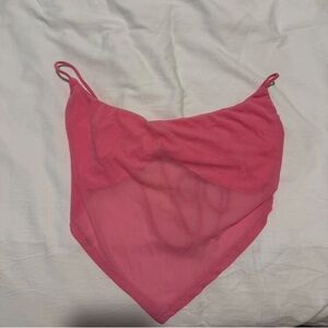 Princess Polly Vibrant Pink Mesh Top